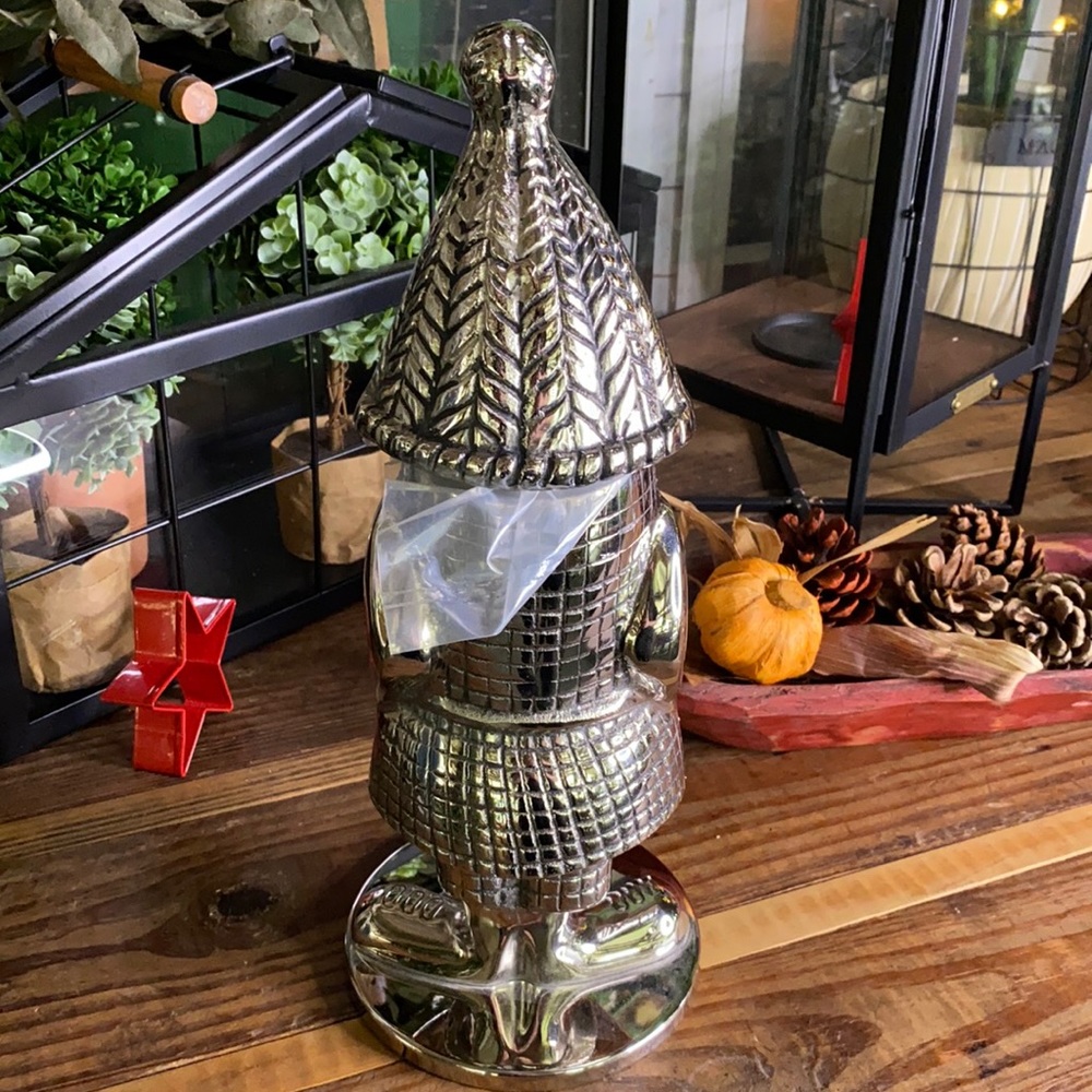 Pottery Barn Gnome Metal Cocktail Shaker 🍸🍹 - Picture 3 of 15